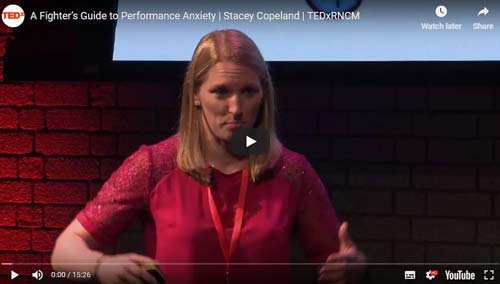 TEDx Talk on Performance anxiety