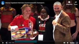 Commonwealth champion interview